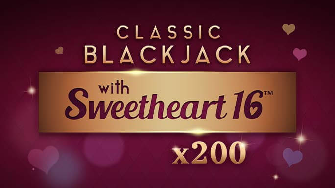 Classic Blackjack with Sweetheart 16